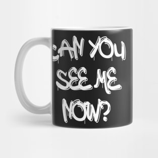 positively anxious invisible humor Mug